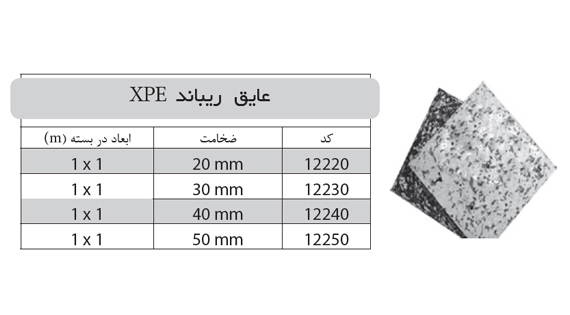 عایق ریباند XPE